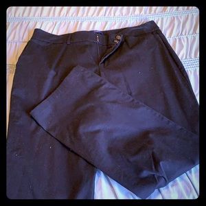 Dockers petite black pants